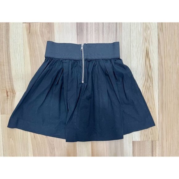 Necessary Objects Vintage 2000s Black Flare Skirt M - Picture 3 of 3